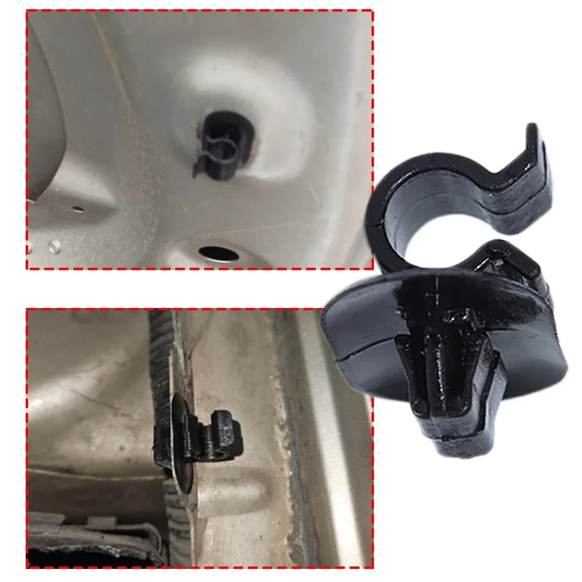 Bonnet Rod Clip for Peugeot 407 2004 2005-2010 Support Stay Strut Arm Retainer Holder Prop Buckle Clamp under Lock Hood Fittings