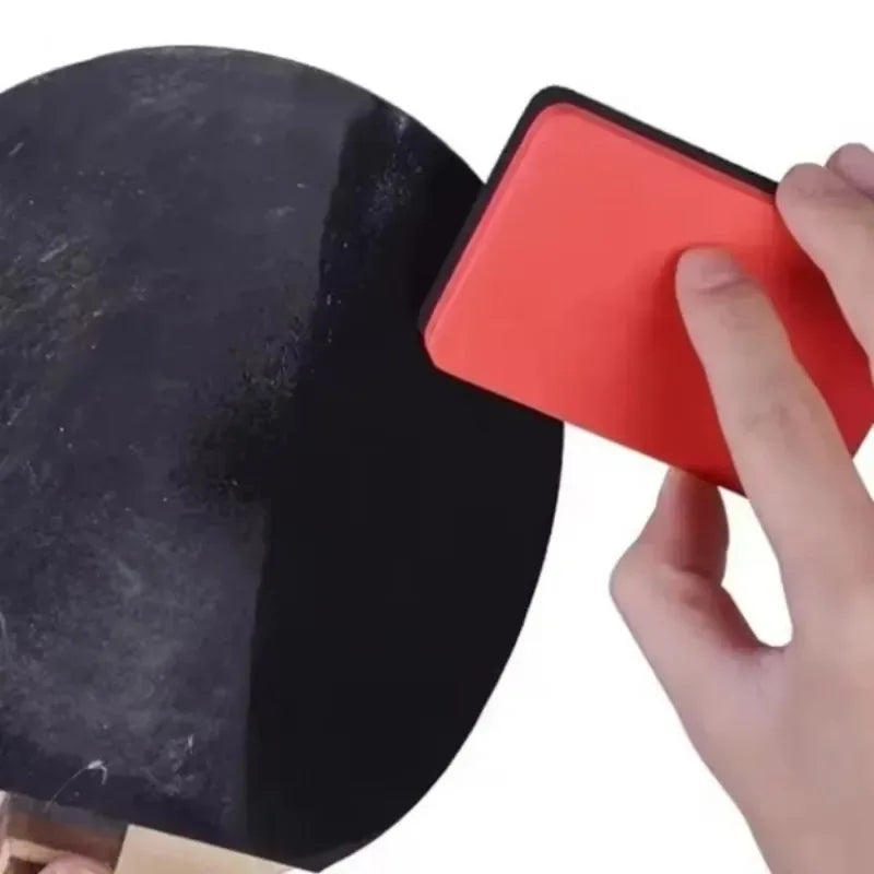 1/3/5Pcs Red Table Tennis Cleaning Brush Rubber Sponge Eraser Use Table Tennis Racket Cleaner Tennis Racket Care Accessories